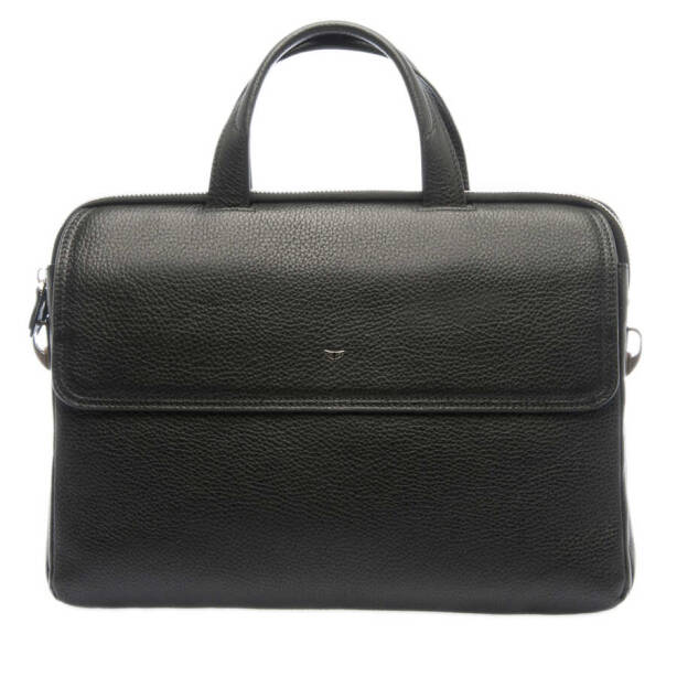 Siyah Deri Erkek Evrak Çantası - S1EV00021388-A41 