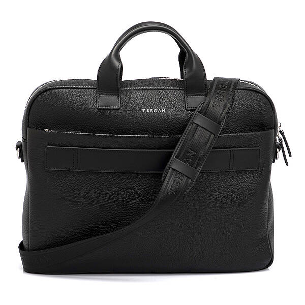 Siyah Hakiki Deri Erkek Evrak Çantası - S1EV00021411-D3H - 3