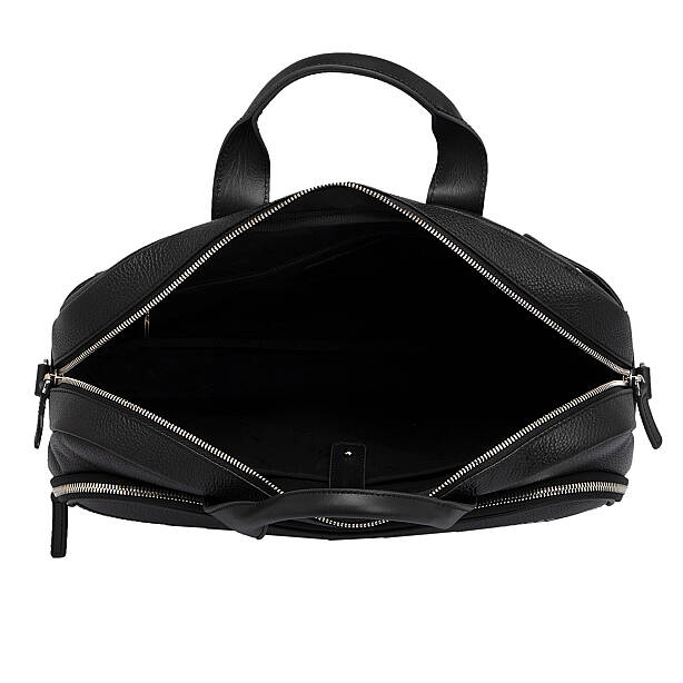 Siyah Hakiki Deri Erkek Evrak Çantası - S1EV00021411-D3H - 4