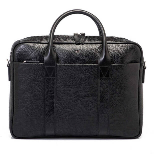 Siyah Deri Erkek Evrak Çantası - S1EV00021429-R7U 