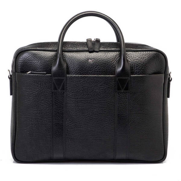 Siyah Deri Erkek Evrak Çantası - S1EV00021429-R7U - 1