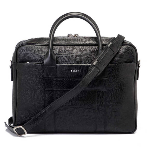 Siyah Deri Erkek Evrak Çantası - S1EV00021429-R7U - 3