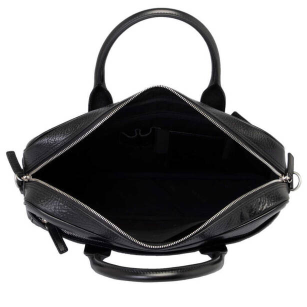 Siyah Deri Erkek Evrak Çantası - S1EV00021429-R7U - 4