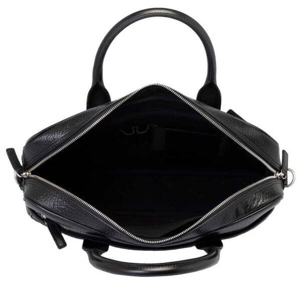 Siyah Deri Erkek Evrak Çantası - S1EV00021429-R7U - 4