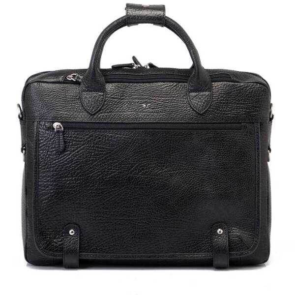 Siyah Deri Erkek Evrak Çantası - S1EV00021438-P2Y - 1