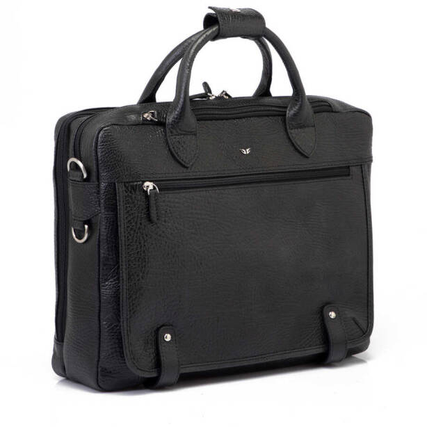 Siyah Deri Erkek Evrak Çantası - S1EV00021438-P2Y - 2
