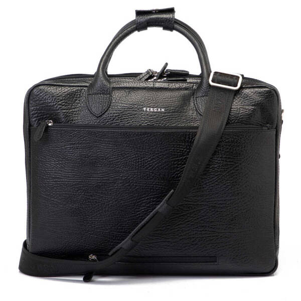 Siyah Deri Erkek Evrak Çantası - S1EV00021438-P2Y - 3