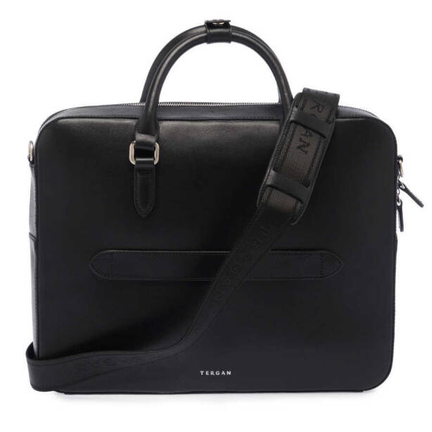 Siyah Deri Erkek Evrak Çantası - S1EV00021466-A97 - 3