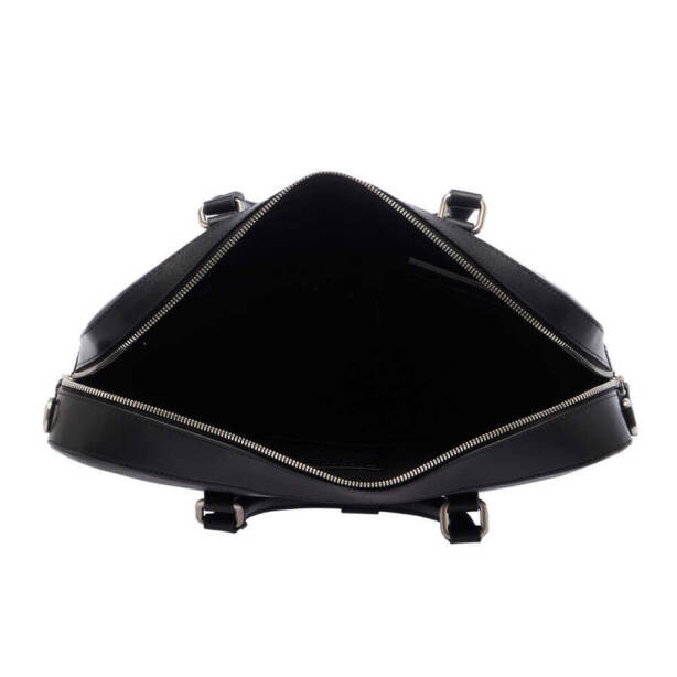 Siyah Deri Erkek Evrak Çantası - S1EV00021466-A97 - 4