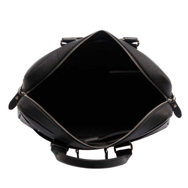 Siyah Hakiki Deri Erkek Evrak Çantası - S1EV00021476-A41 - 4