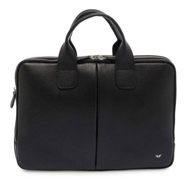 Siyah Deri Erkek Evrak Çantası - S1EV00021512-A41 - 1