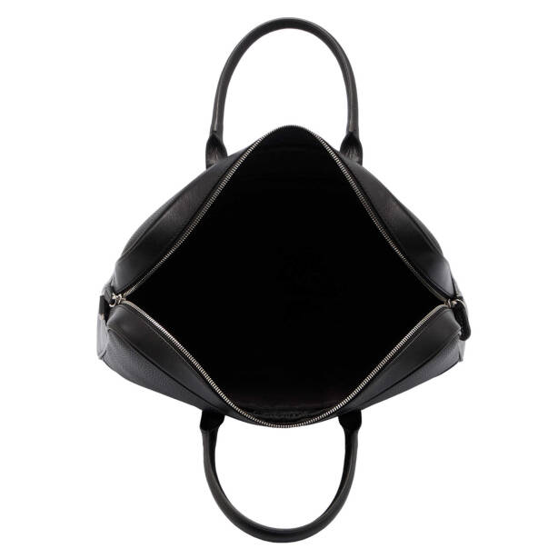 Siyah Deri Erkek Evrak Çantası - S1EV00021526-D3H - 4