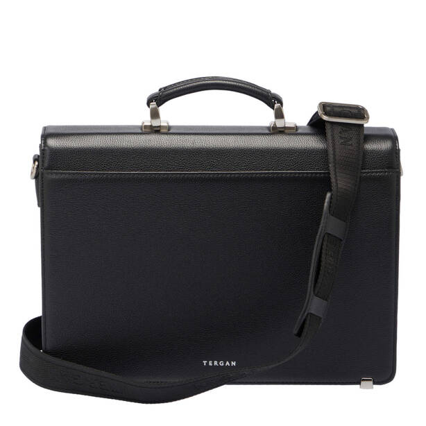 Siyah Deri Erkek Evrak Çantası - S1EV00021532-A6F - Tergan
