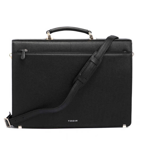 Siyah Hakiki Deri Erkek Evrak Çantası - S1EV00022380-A41 - 3