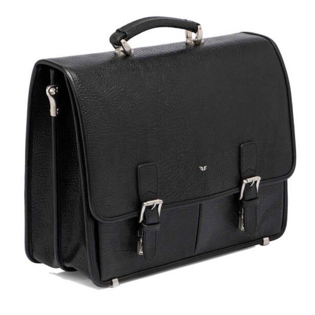 Siyah Deri Erkek Evrak Çantası - S1EV00022775-P2Y - 2