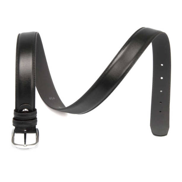 Siyah Deri Erkek Kemer - S1EK00000301-D33 - Tergan