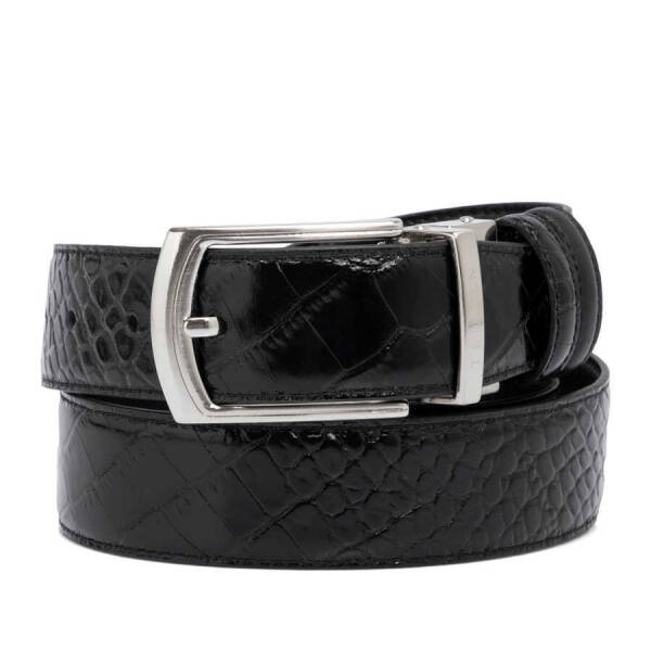 Siyah Hakiki Deri Erkek Kemer - S1EK00000304-R6L - 1