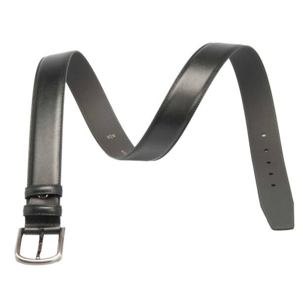 Siyah Deri Erkek Kemer - S1EK00000305-D33 - Tergan