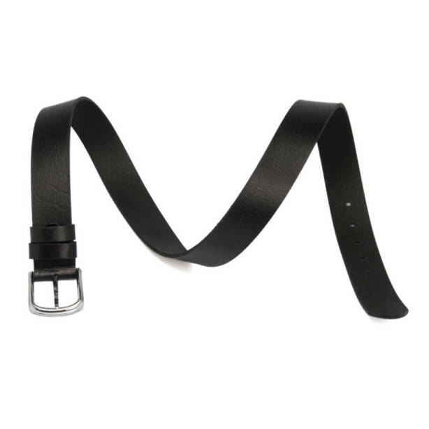 Siyah Deri Erkek Kemer - S1EK00000309-P0I - Tergan