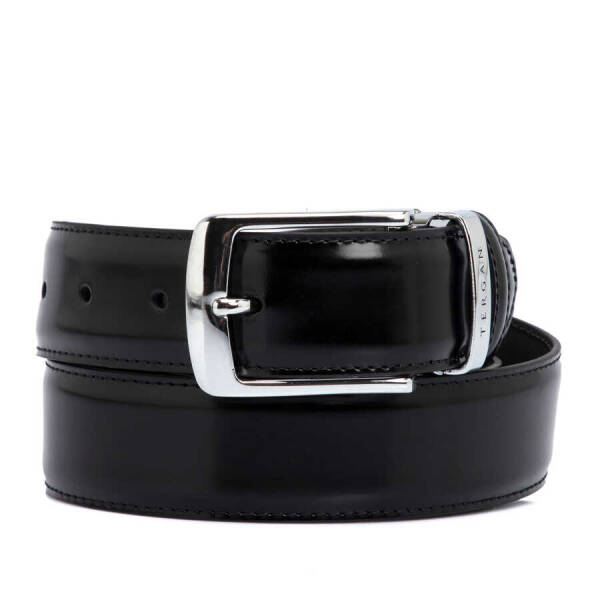 Siyah Deri Erkek Kemer - S1EK00000311-A35 - 1