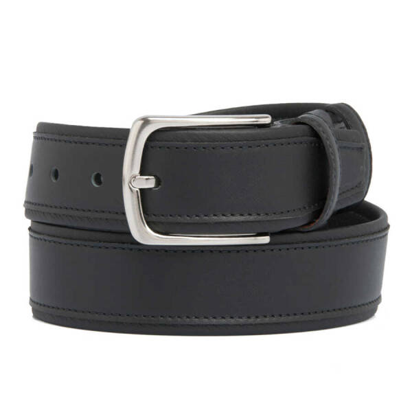 Siyah Hakiki Deri Erkek Kemer - S1EK00000312-D62 - 1