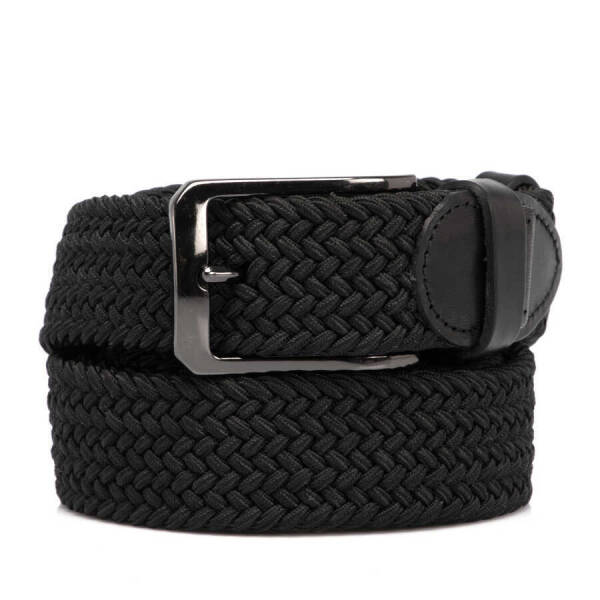 Siyah Hakiki Deri Erkek Kemer - S1EK00000340-D62 - 1