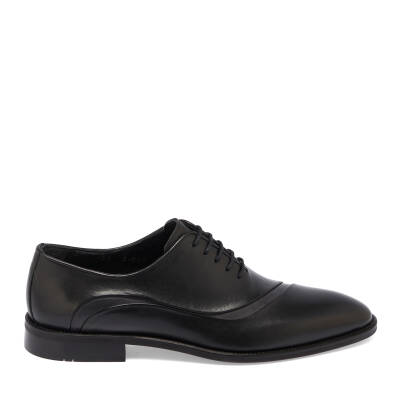  Siyah Deri Erkek Klasik Ayakkabı - E24I1AY56673-A43 - 3