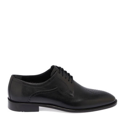 Siyah Deri Erkek Klasik Ayakkabı - E24I1AY56674-A43 - 3