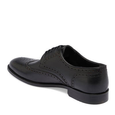  Siyah Deri Erkek Klasik Ayakkabı - E24I1AY56675-A43 - 2