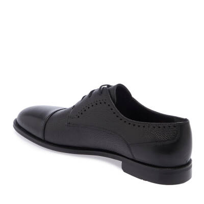  Siyah Deri Erkek Klasik Ayakkabı - E24I1AY56677-A43 - 2