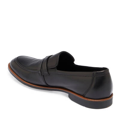  Siyah Deri Erkek Klasik Ayakkabı - E24I1AY56681-I1X - 2