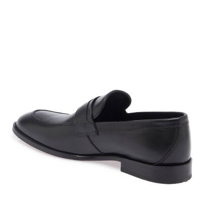  Siyah Deri Erkek Klasik Ayakkabı - E24I1AY56880-A43 - 2