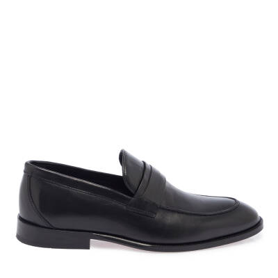  Siyah Deri Erkek Klasik Ayakkabı - E24I1AY56880-A43 - 3