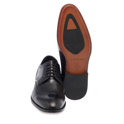  Siyah Deri Erkek Klasik Ayakkabı - E24I1AY56882-A43 - 4