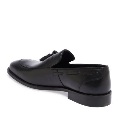  Siyah Deri Erkek Klasik Ayakkabı - E24I1AY56884-A43 - 2