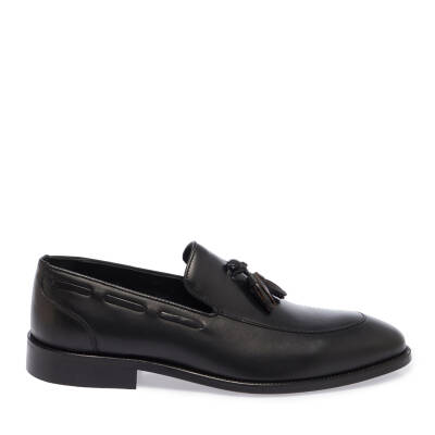  Siyah Deri Erkek Klasik Ayakkabı - E24I1AY56884-A43 - 3