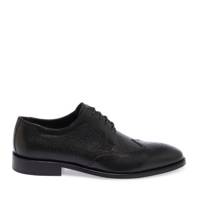  Siyah Deri Erkek Klasik Ayakkabı - E24I1AY56885-A43 - 3