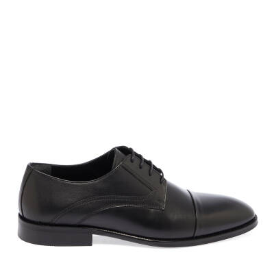  Siyah Deri Erkek Klasik Ayakkabı - E24I1AY56886-A43 - 3