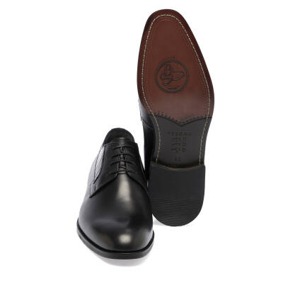  Siyah Deri Erkek Klasik Ayakkabı - E24I1AY56887-A43 - 4