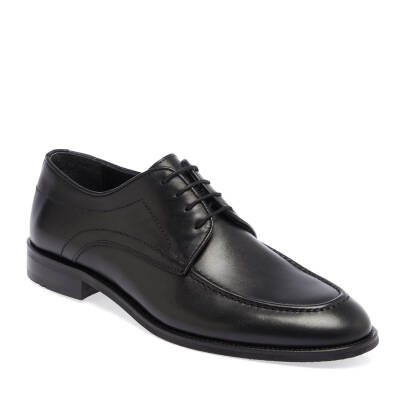  Siyah Deri Erkek Klasik Ayakkabı - E24I1AY56891-A43 