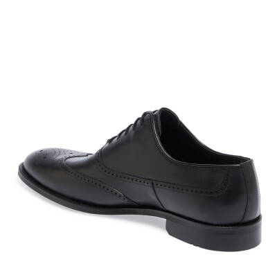  Siyah Deri Erkek Klasik Ayakkabı - E24I1AY56892-A43 - 2