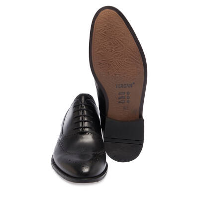  Siyah Deri Erkek Klasik Ayakkabı - E24I1AY56892-A43 - 4