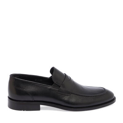  Siyah Deri Erkek Klasik Ayakkabı - E24I1AY56893-A43 - 3