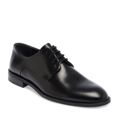  Siyah Deri Erkek Klasik Ayakkabı - E24I1AY56894-A35 