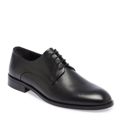  Siyah Deri Erkek Klasik Ayakkabı - E24I1AY56894-A43 - 1