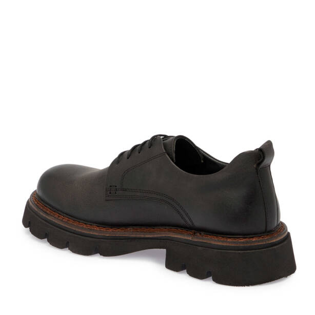 Siyah Deri Erkek Klasik Ayakkabı - E24S1AY56990-A23 - Tergan