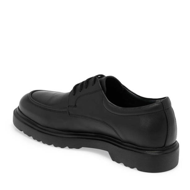 Siyah Deri Erkek Klasik Ayakkabı - E24S1AY57034-A23 - Tergan