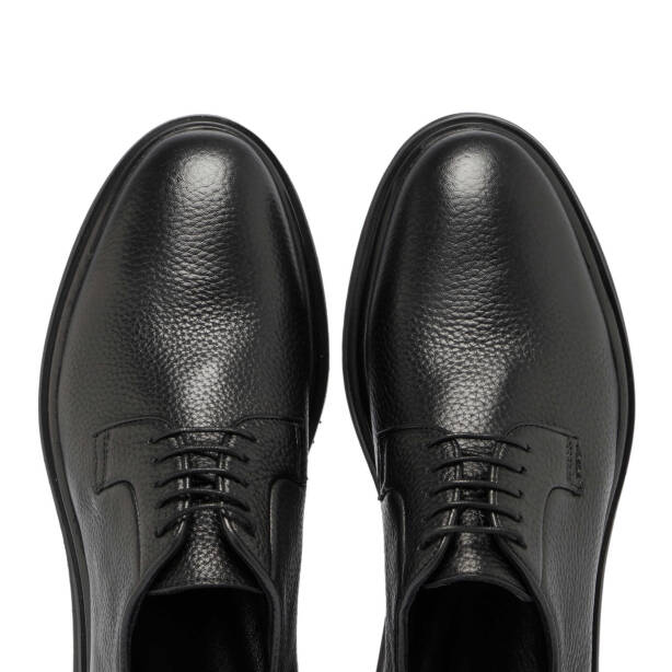 Siyah Deri Erkek Klasik Ayakkabı - E24S1AY57045-A23 - 5