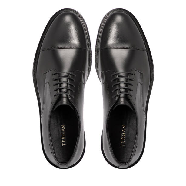 Siyah Deri Erkek Klasik Ayakkabı - E25S1AY57454-A43 - 5