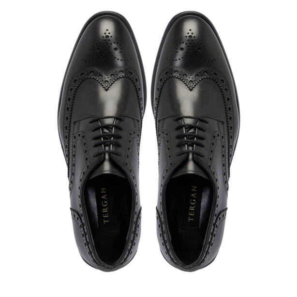 Siyah Deri Erkek Klasik Ayakkabı - E25S1AY57504-C1U - 5